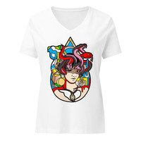 Suiyoubi (Womens V-neck) - Thumbnail 3