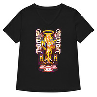 Queen of Cups (Womens V-neck) - Thumbnail 8