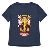 Queen of Cups (Womens V-neck) - Thumbnail 11