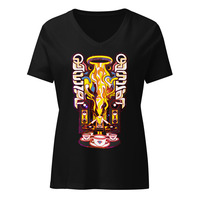 Queen of Cups (Womens V-neck) - Thumbnail 6