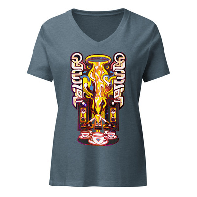 Queen of cups (womens v-neck)
