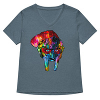 DOOM (Womens V-neck) - Thumbnail 2