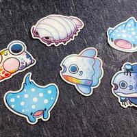 Fish and Critters Stickers - Thumbnail 1