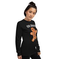 Oh Snap Long unisex Sleeve Shirt - Thumbnail 5