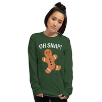Oh Snap Long unisex Sleeve Shirt - Thumbnail 6