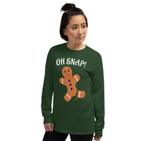 Oh Snap Long unisex Sleeve Shirt - Thumbnail 7