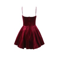 Sexy low cut suspender dress - Thumbnail 1