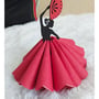 Wooden Napkin Holder Dancing Woman-3