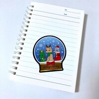 Snow globe sticker - Thumbnail 1