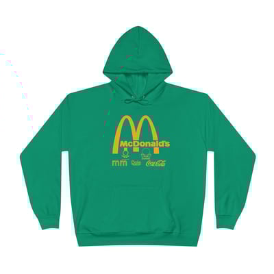 90s mcdonald's hoodie - Thumbnail 1