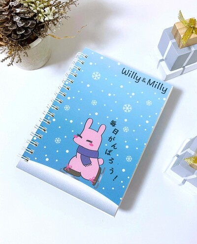 Skating Billy notebook