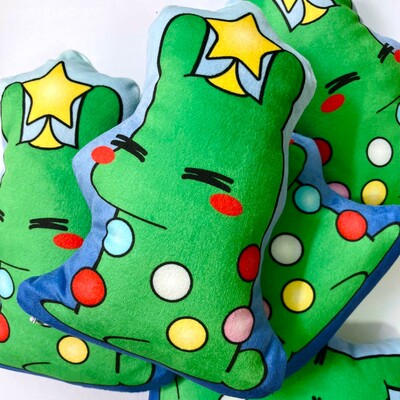 Billy christmas tree pillow