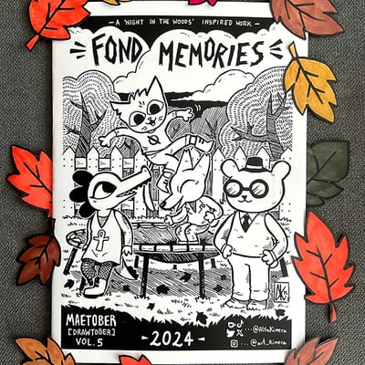 Maetober 2024 artbook 