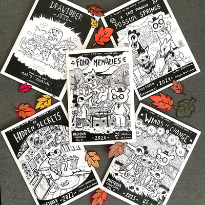 Maetober mega bundle (5 artbooks) - Thumbnail 1