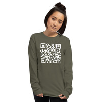 Wanna Date Me unisex Long Sleeve Shirt - Thumbnail 24