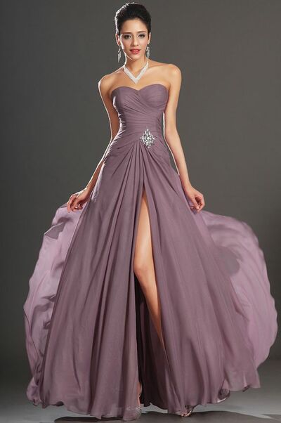 Elegant Mother of Bride/ Groom Dress Chiffon Evening Formal Gowns Prom Dress