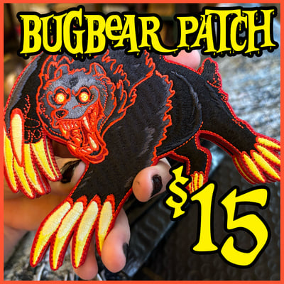 Bugbear embroidered patch - Thumbnail 4