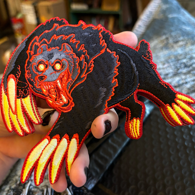 Bugbear embroidered patch