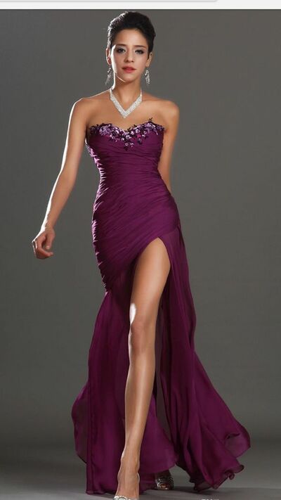 Elegant Mother of Bride/ Groom Dress Chiffon Evening Formal Gowns Prom Dress