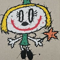 ✨Triptych Drawing by Celipe Perroloco "Fairies" - Thumbnail 2