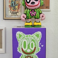Custom ArTToy by Celipe Perroloco "Cactus Smile"  (Custom UBER JANKY SUPERPLASTIC) - Thumbnail 9
