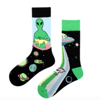 ALIEN & CAT SOCKS - Thumbnail 2