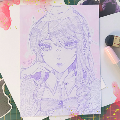 Villainess belle original art 06