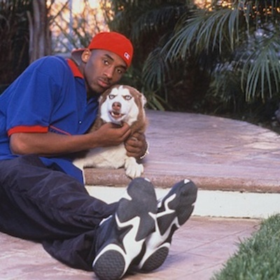 Kobe bryant - set of five (5) fine art mini-print notecards