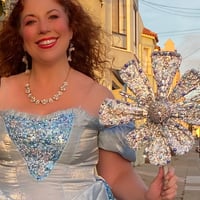 Glinda Wand,Staff, Wicked Inspired, Wizard of Oz - Thumbnail 3