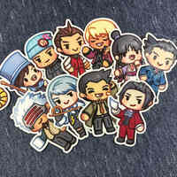 Ace Attorney Stickers - Thumbnail 1