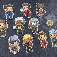 Ace Attorney Stickers - Thumbnail 3