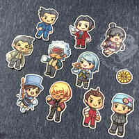 Ace Attorney Stickers - Thumbnail 4