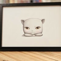 Sketch Drawing by Clementine Bal "Petit Chat"  - Thumbnail 3
