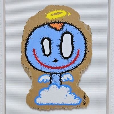 😈😇painting by celipe perroloco "little heaven"  - Thumbnail 5