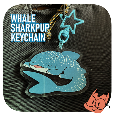 Whale Sharkpup Keychain