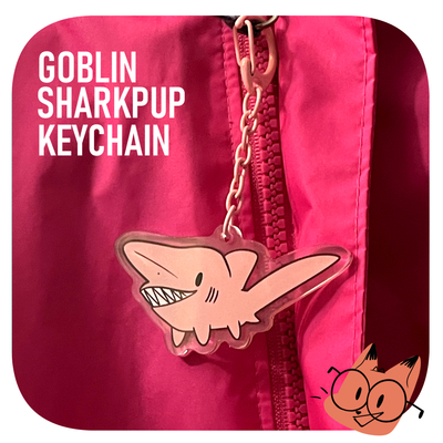Goblin Sharkpup Keychain
