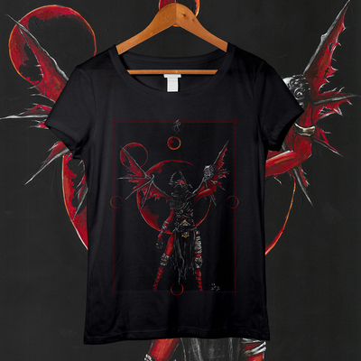 Unknown she devil women's t shirt