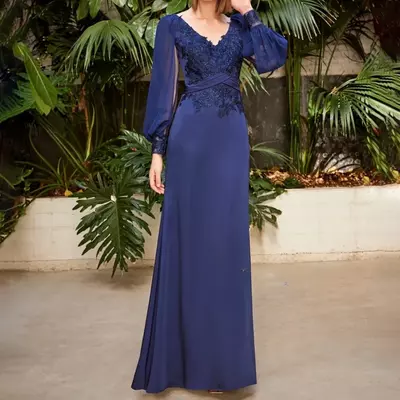 Blue shealth mother of the bride/groom dresses lace groom mother dresses for weddings ﻿