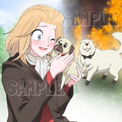 Spy x family "miss bennett" autographed print