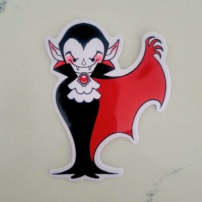 Dracula sticker