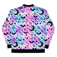 Creepy Cute Stripes Unisex Bomber Jacket - Thumbnail 24