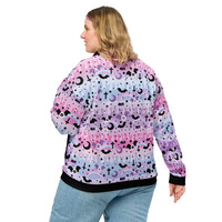 Dripping Sky Unisex Bomber Jacket - Thumbnail 1