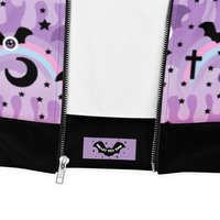 Dripping Sky Unisex Bomber Jacket - Thumbnail 8