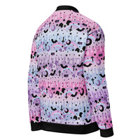 Dripping Sky Unisex Bomber Jacket - Thumbnail 13
