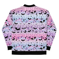 Dripping Sky Unisex Bomber Jacket - Thumbnail 24