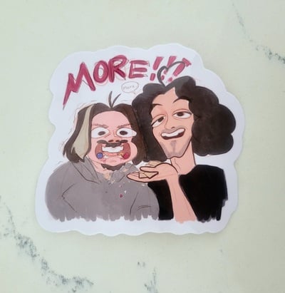 MORE!!! Game Grumps Sticker