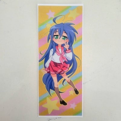 Lucky Star Konata Slap Sticker