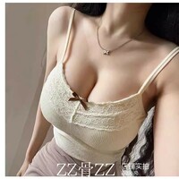 Big bow lace suspender belt - Thumbnail 7