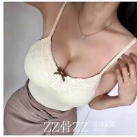 Big bow lace suspender belt - Thumbnail 1