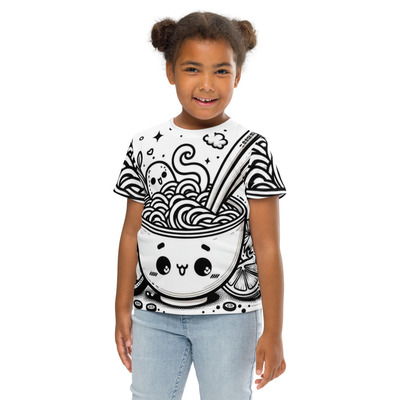 Noddle fun kids crew neck t-shirt